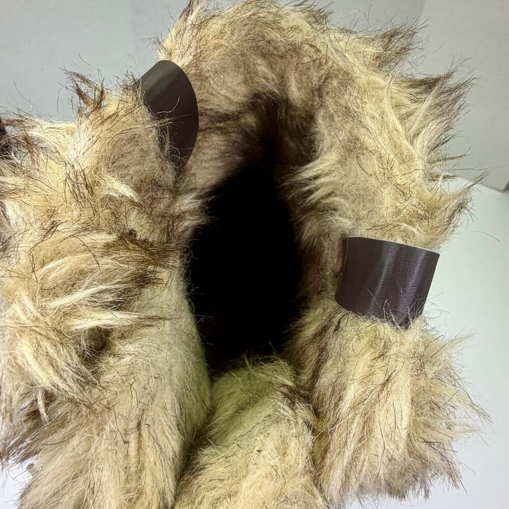 Khombu Women's Nordic 2 Tall Winter Boots, Brown Faux Fur Leather & Man-made Siz - Picture 7 of 13